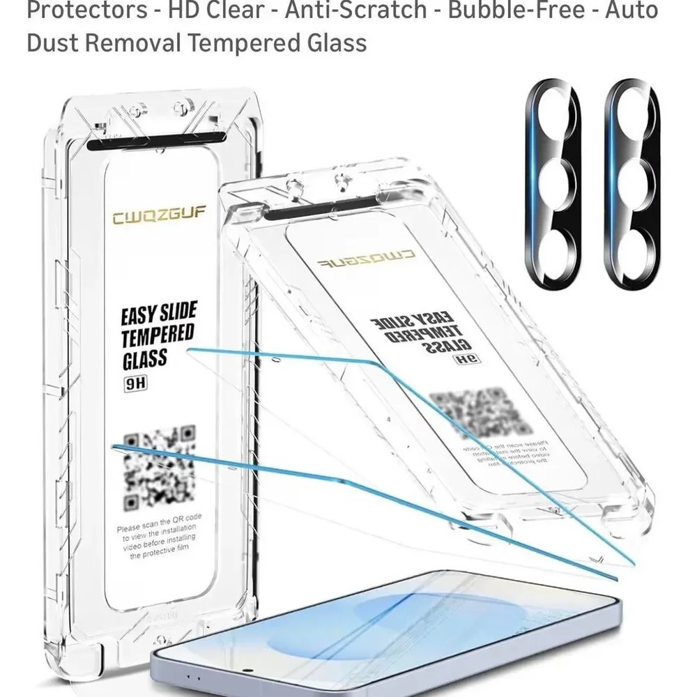 Screen Protector Compatible with Galaxy S25 Plus 5G